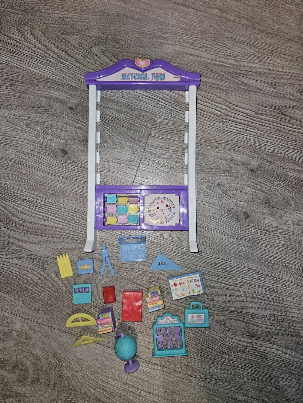 Y2K Barbie-Clone "School Time" Playset